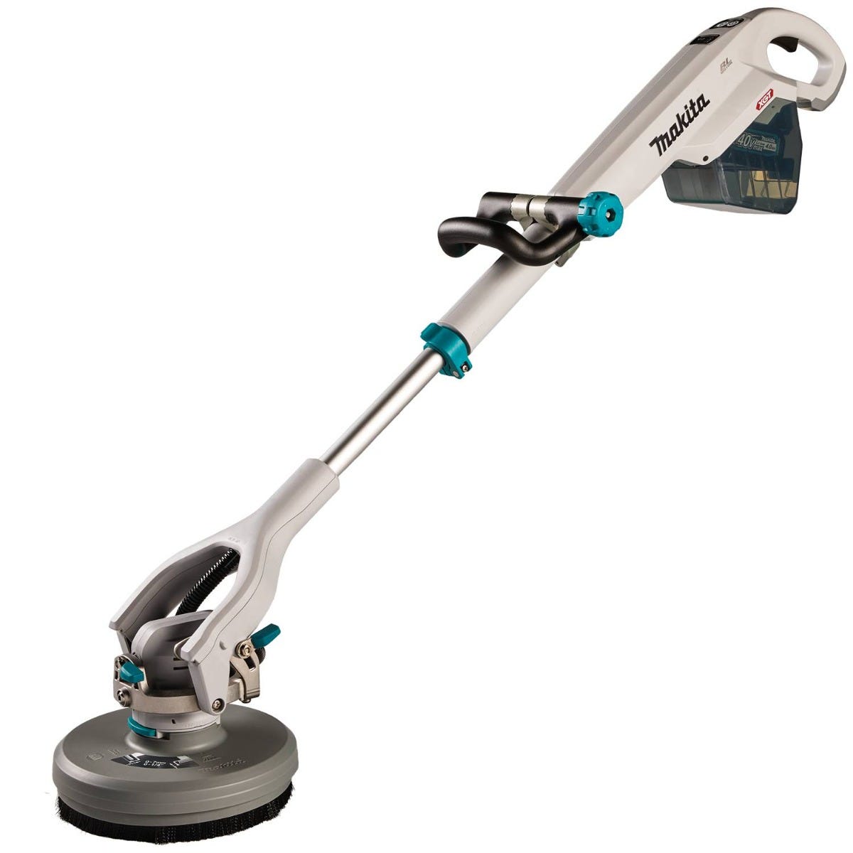 Makita GSP01M1 40V max XGTÂ® Brushless Cordless Telescoping 8" Polisher / Scrubber Kit, (4.0Ah)
