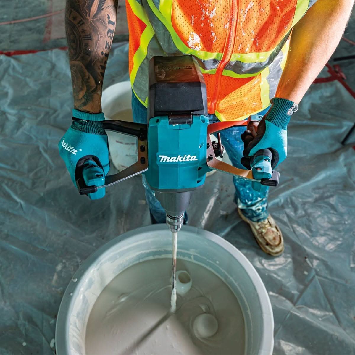 Makita GTU01Z 40V max XGT Brushless Cordless 1/2" Mixer, Tool Only
