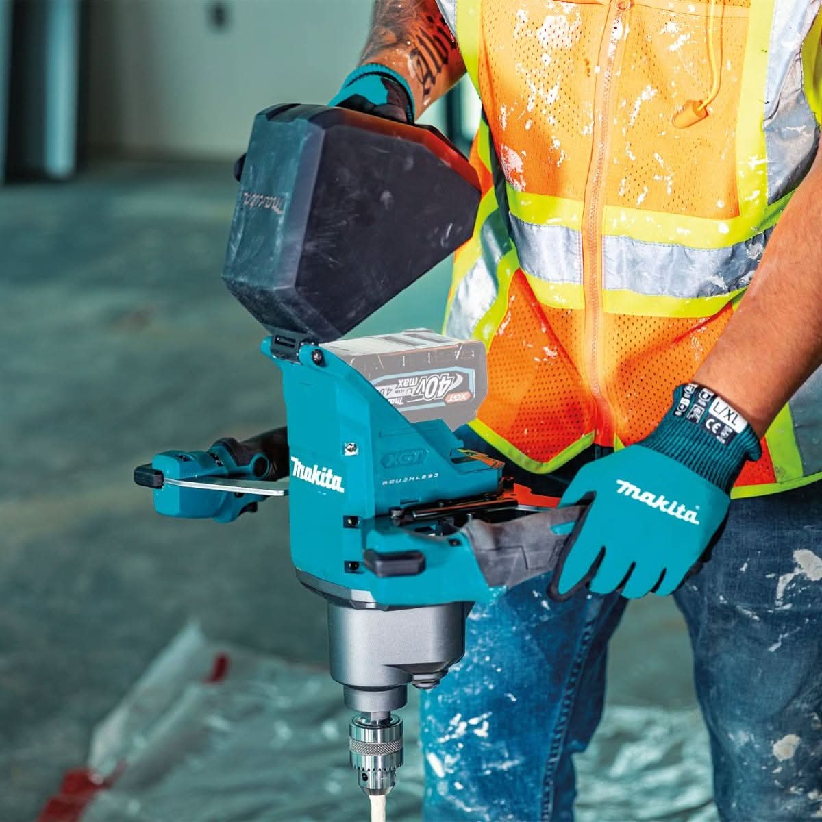Makita GTU01Z 40V max XGT Brushless Cordless 1/2" Mixer, Tool Only