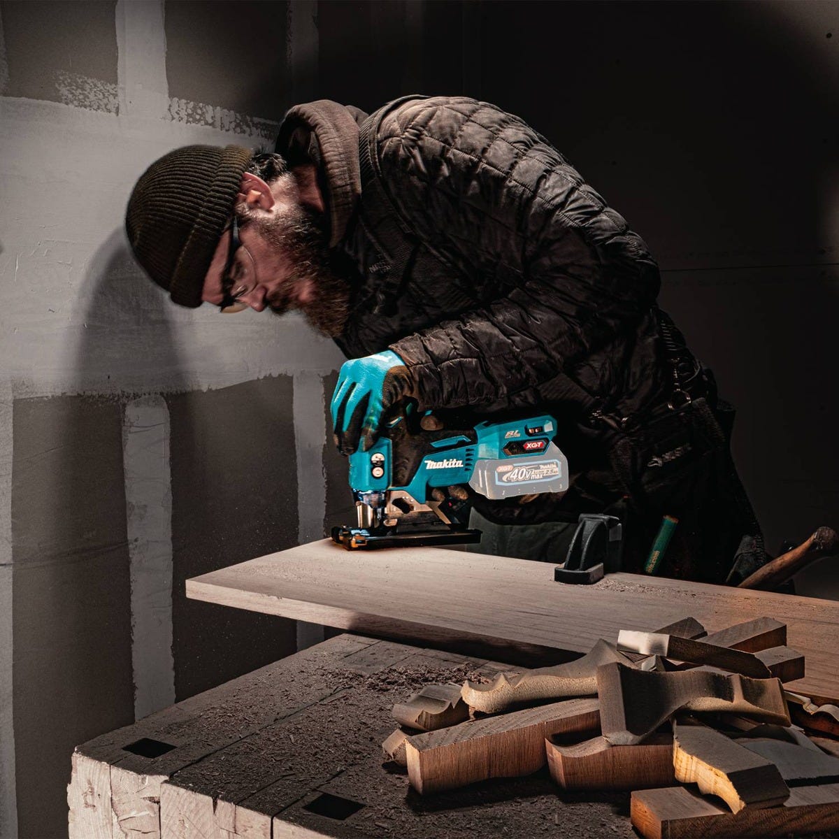 Makita GVJ01Z 40V max XGT Brushless Cordless Barrel Grip Jig Saw, Tool Only