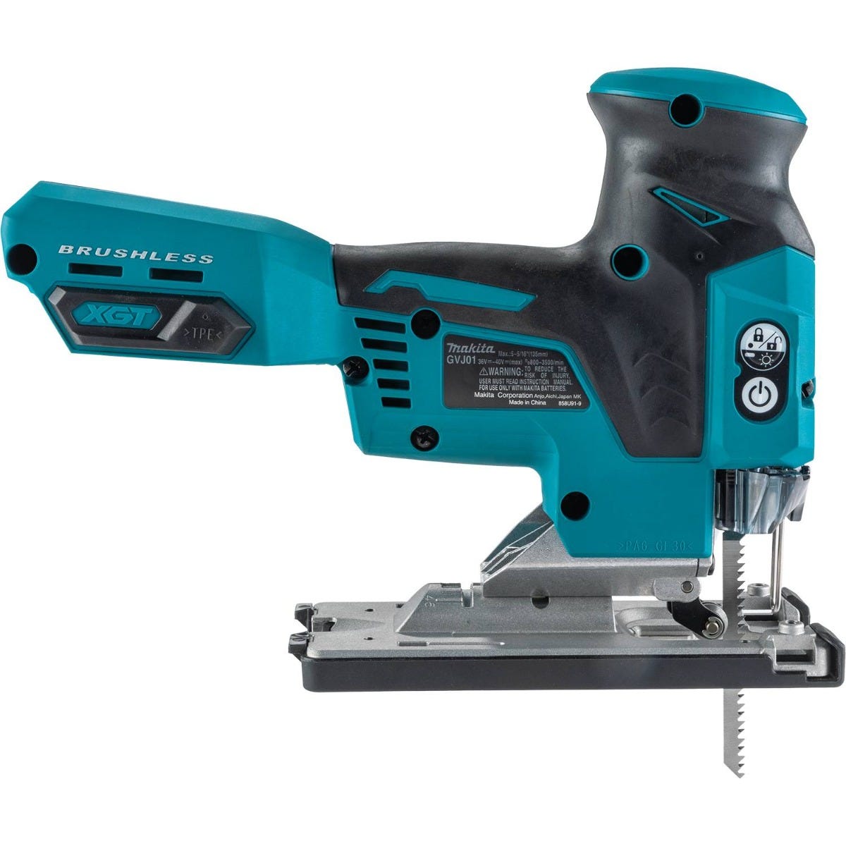 Makita GVJ01Z 40V max XGT Brushless Cordless Barrel Grip Jig Saw, Tool Only