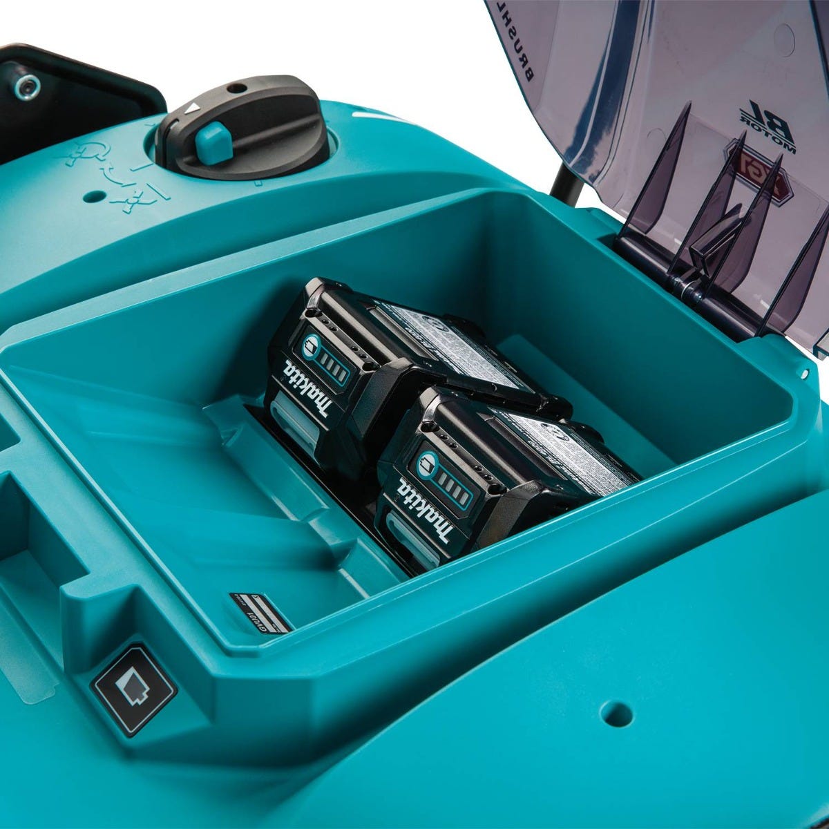 Makita GVU01SM 40V max XGT Brushless Cordless 15" Dethatcher / Scarifier Kit (4.0Ah)
