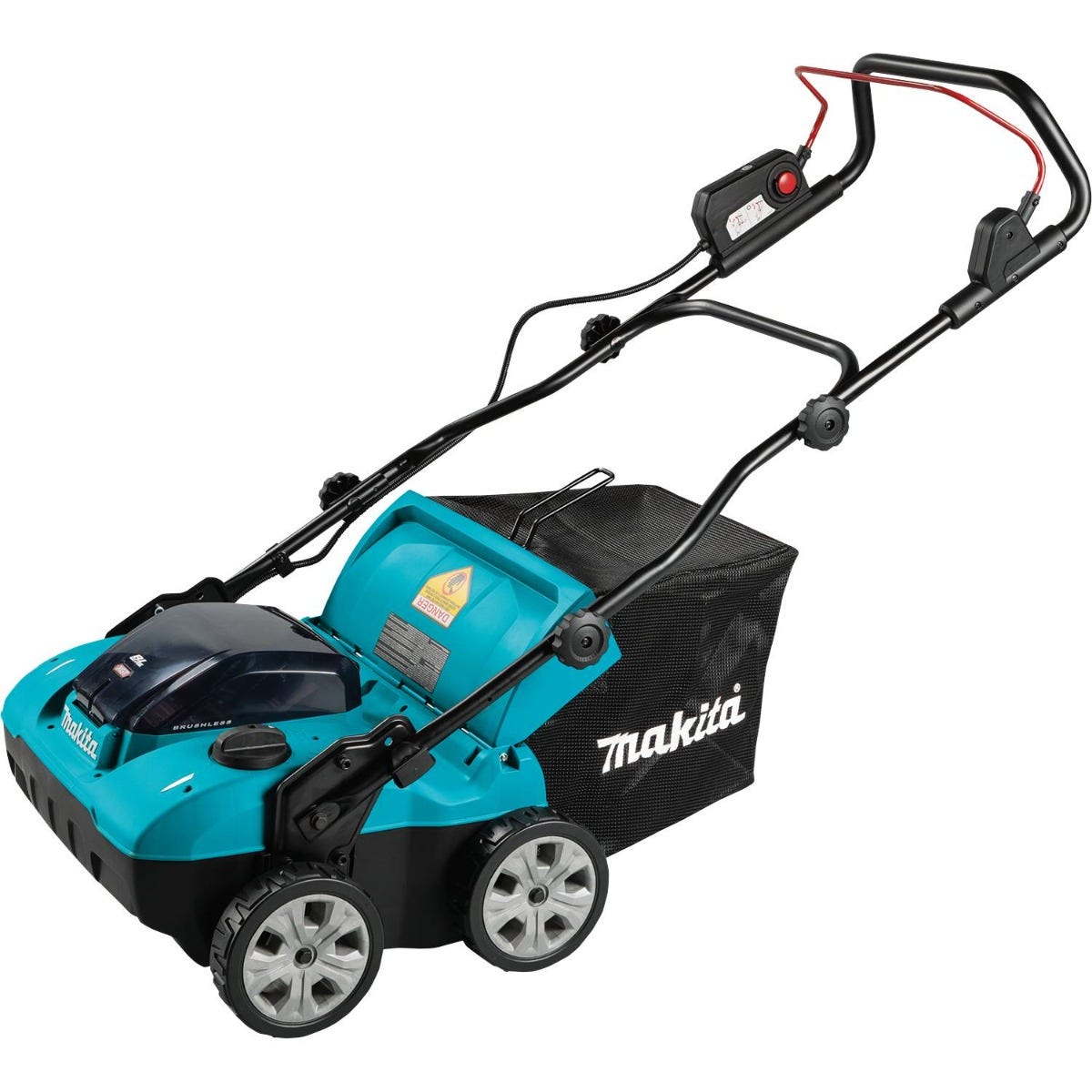 Makita GVU01SM 40V max XGT Brushless Cordless 15" Dethatcher / Scarifier Kit (4.0Ah)