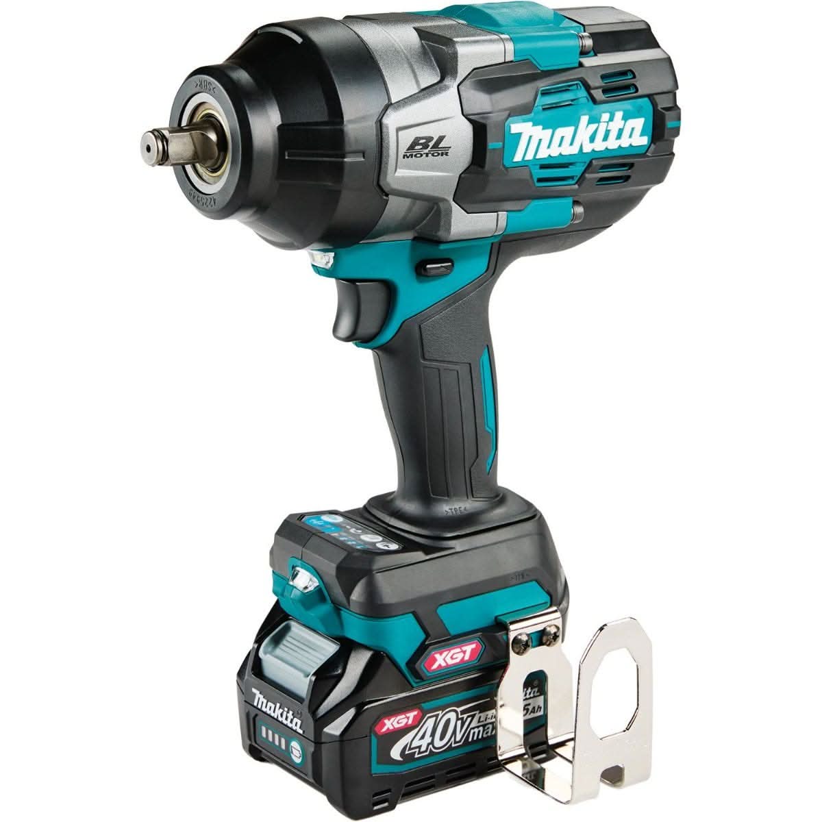 Makita GWT02Z 40V max XGT Brushless Cordless 4-Speed High-Torque 1/2" Sq. Drive Impact Wrench w/ Friction Ring Anvil, Tool Only