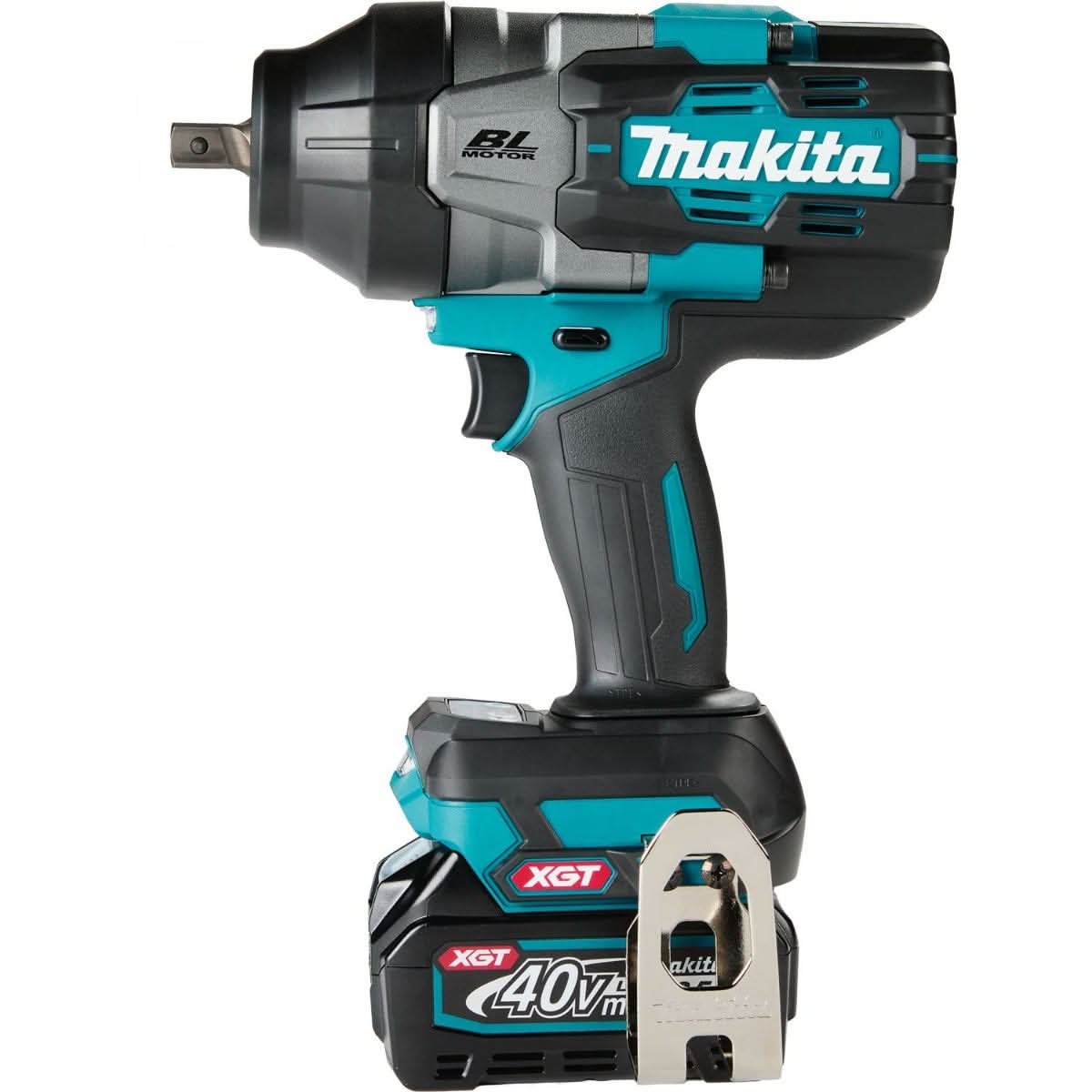 Makita GWT03D 40V max XGT Brushless Cordless 4-Speed High-Torque 1/2" Sq. Drive Impact Wrench Kit w/ Detent Anvil (2.5Ah)