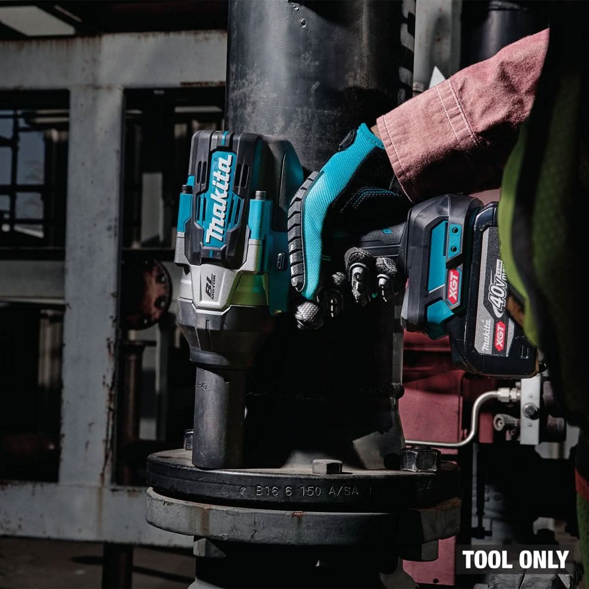 Makita GWT03Z 40V max XGT Brushless Cordless 4-Speed High-Torque 1/2" Sq. Drive Impact Wrench w/ Detent Anvil, Tool Only