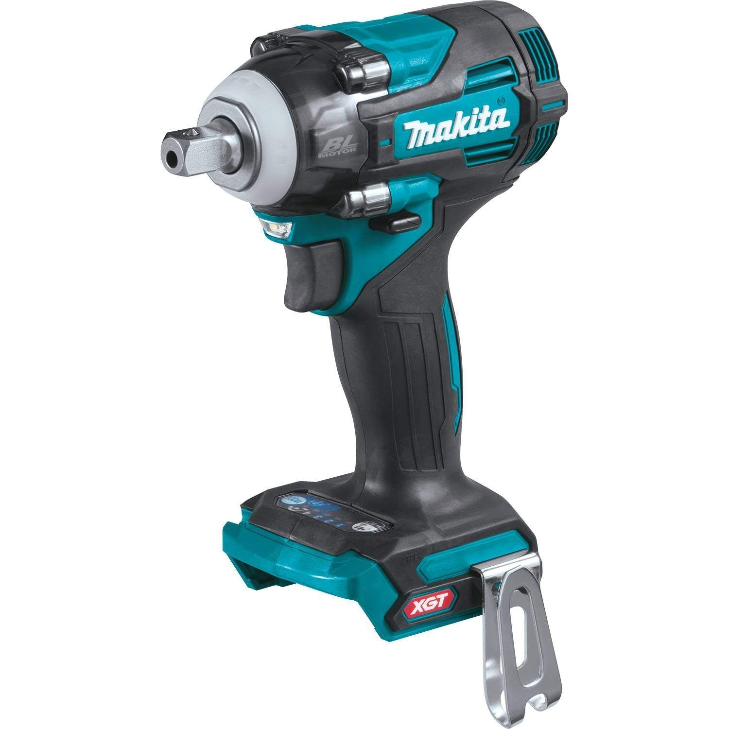 Makita GWT05Z 40V max XGT Brushless Cordless 4-Speed 1/2" Sq. Drive Impact Wrench w/ Detent Anvil, Tool Only