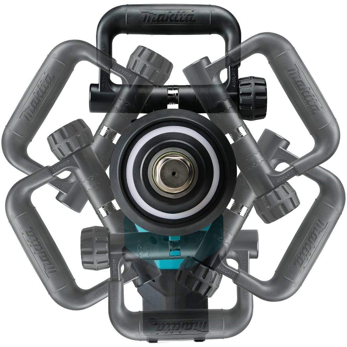 Makita GWT10T 40V max XGT Brushless 4-Speed High-Torque 1 in. Sq. Drive D-Handle Extended Anvil Impact Wrench 5.0Ah Kit (Friction Ring)