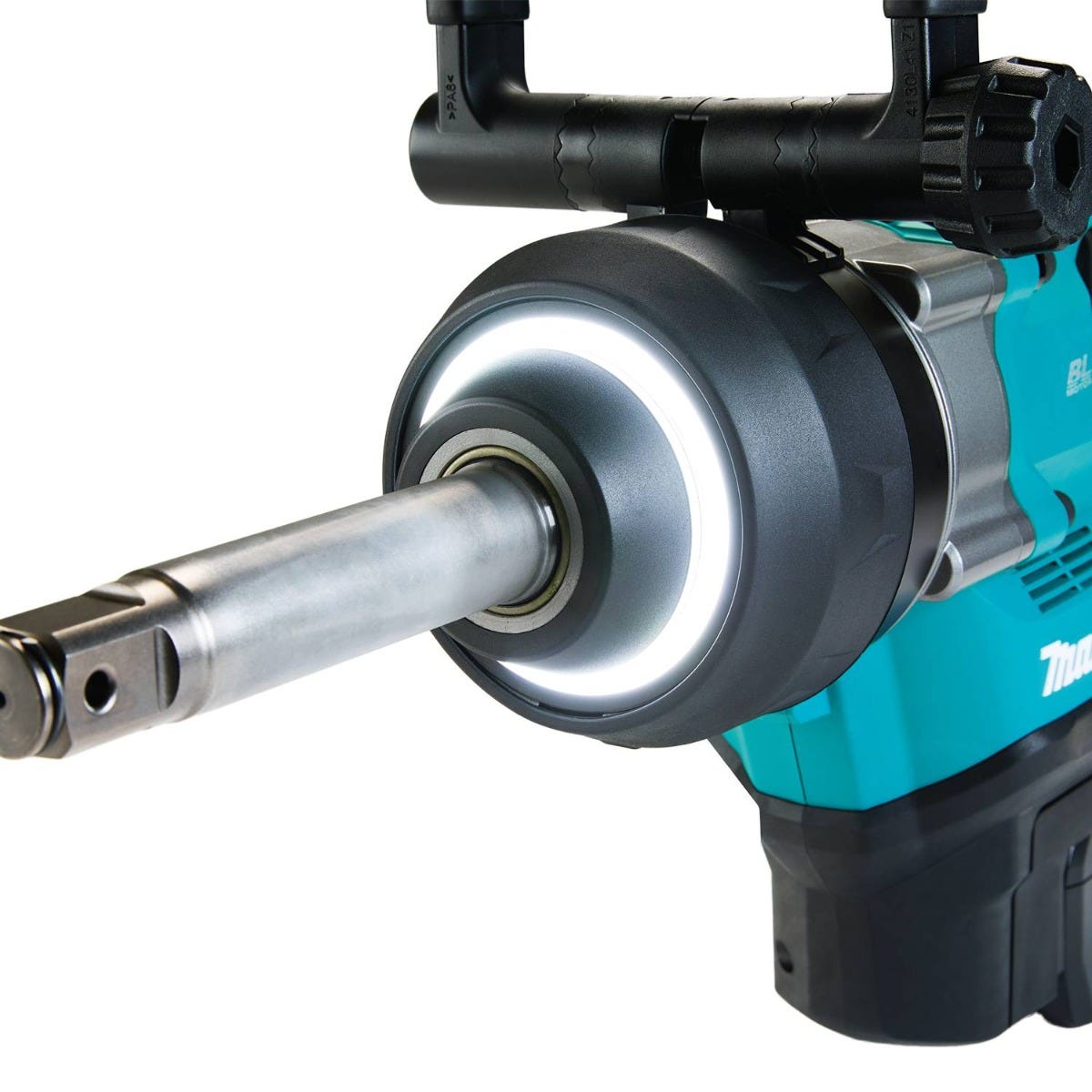Makita GWT10T 40V max XGT Brushless 4-Speed High-Torque 1 in. Sq. Drive D-Handle Extended Anvil Impact Wrench 5.0Ah Kit (Friction Ring)