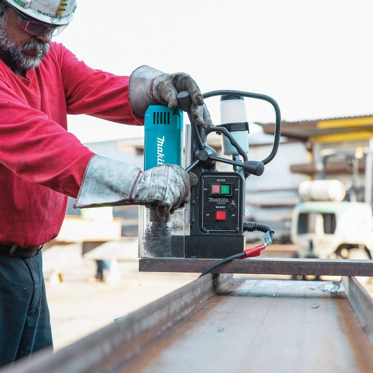 Makita HB350 1-3/8-in Magnetic Drill