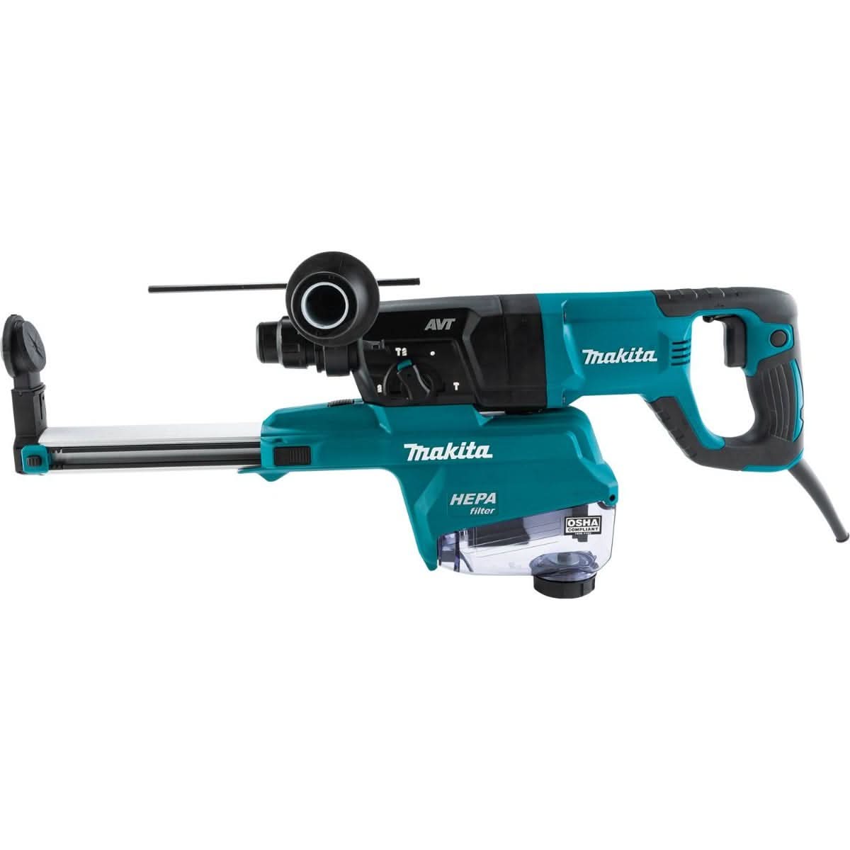 Makita HR2663 1" SDS-PLUS AVT Rotary Hammer, w/ HEPA Dust Extractor (D-handle)