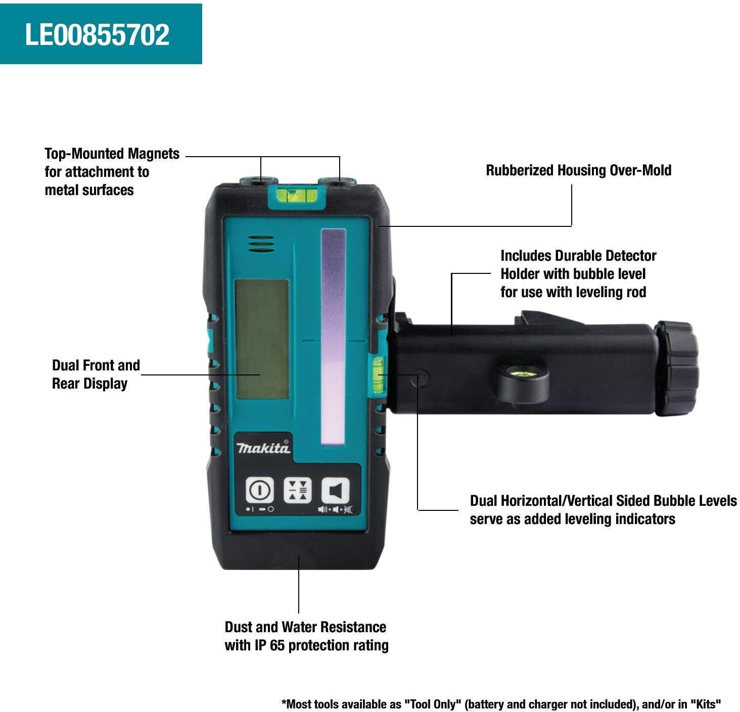 Makita LE00855702 Green/Red Line Laser Detector