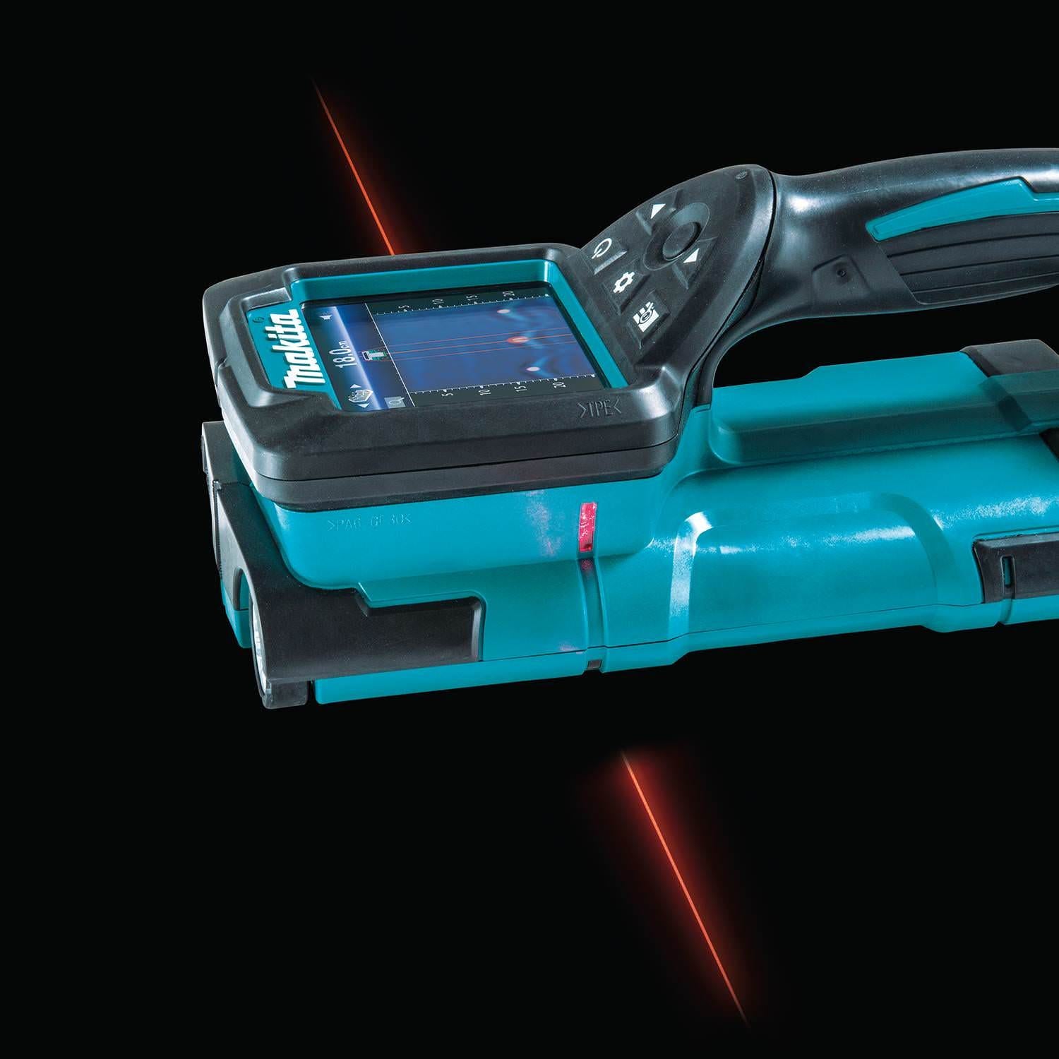 Makita DWD181R1J 18V LXT Lithium"‘Ion Cordless Multi-Surface Scanner Kit (2.0Ah), with Interlocking Storage Case