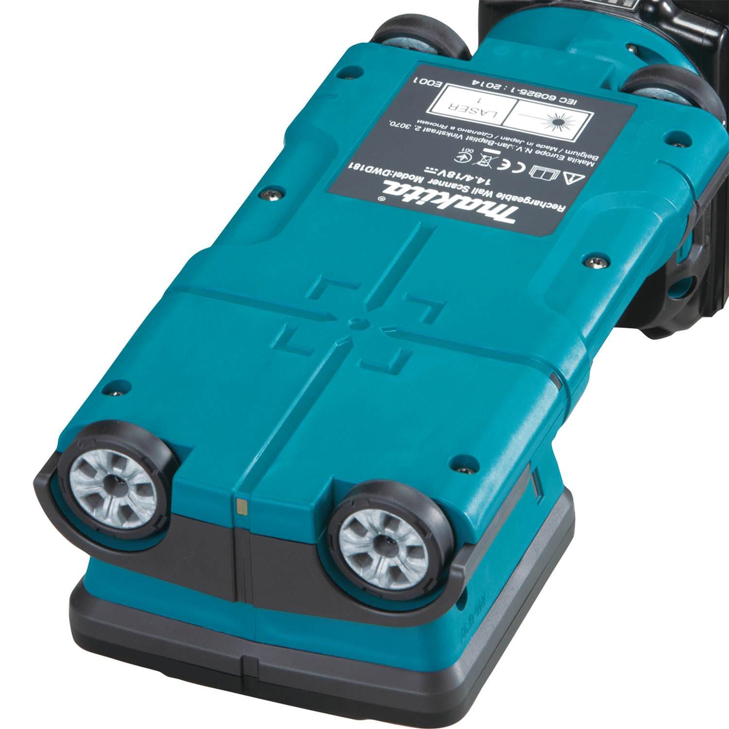 Makita DWD181R1J 18V LXT Lithium"‘Ion Cordless Multi-Surface Scanner Kit (2.0Ah), with Interlocking Storage Case