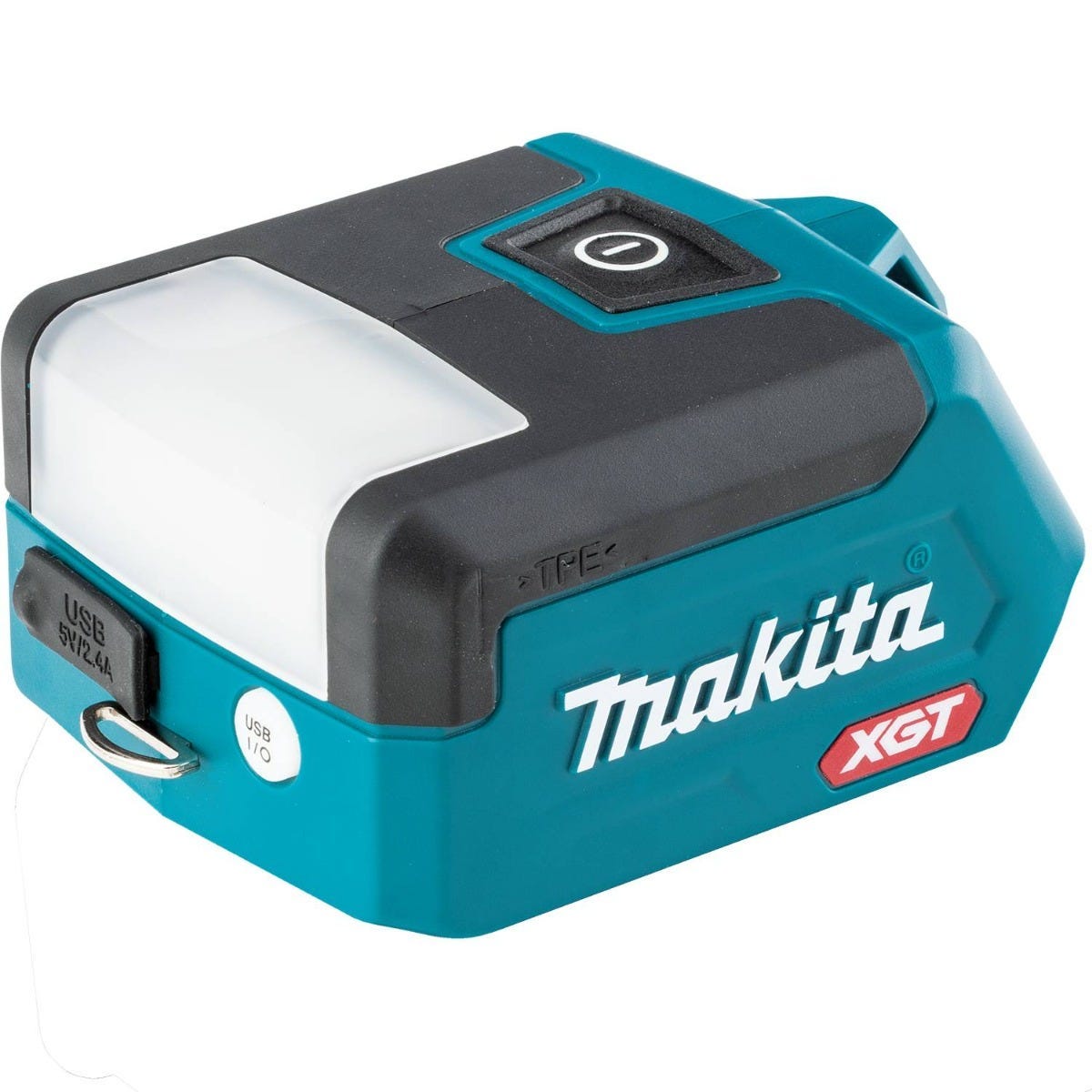 Makita 40V max XGT Cordless Bluetooth Job Site Radio, Compact L.E.D. Flashlight, and 4.0Ah Battery