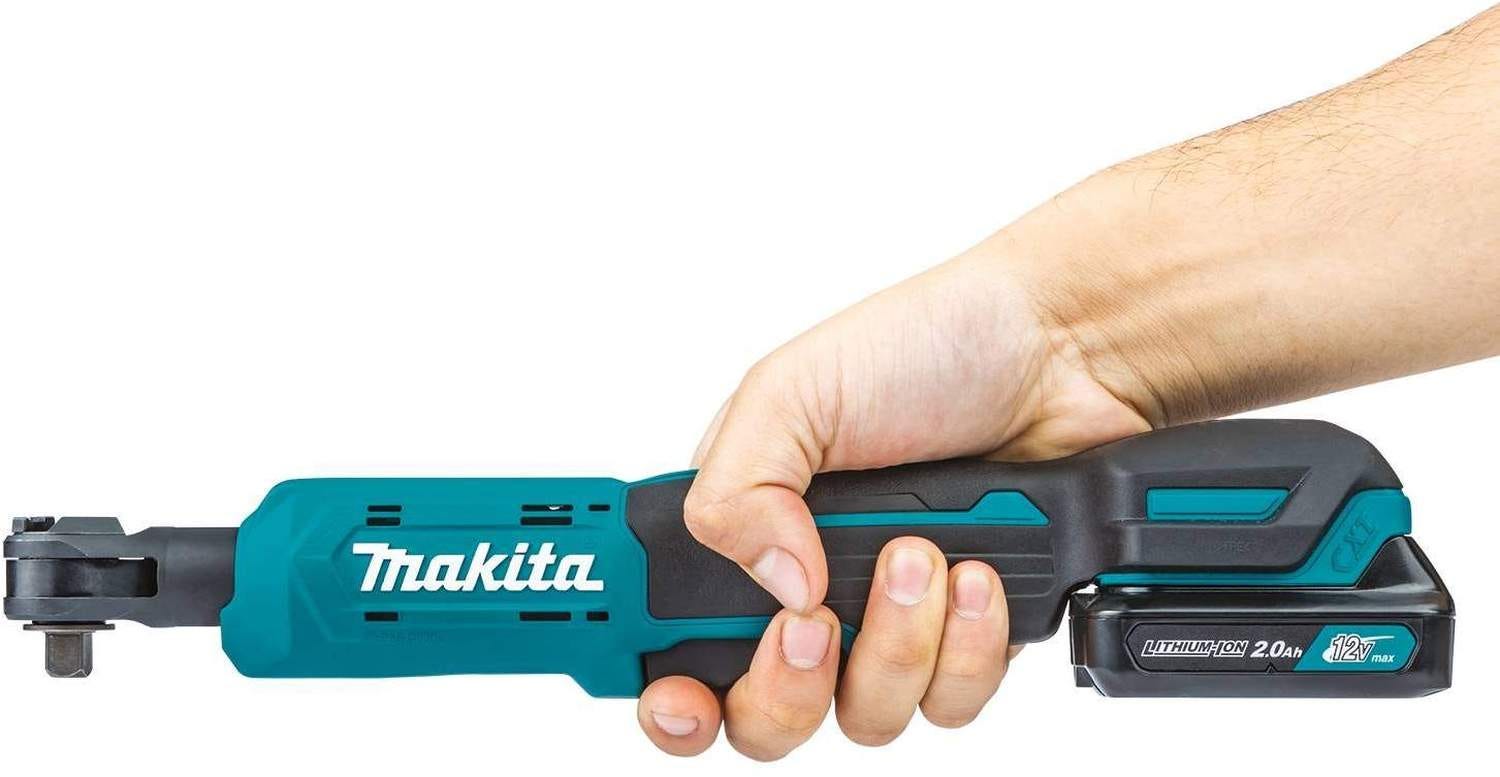 Makita RW01R1 12V max CXT Lithium-Ion Cordless 3/8" / 1/4" Sq. Drive Ratchet Kit (2.0Ah)
