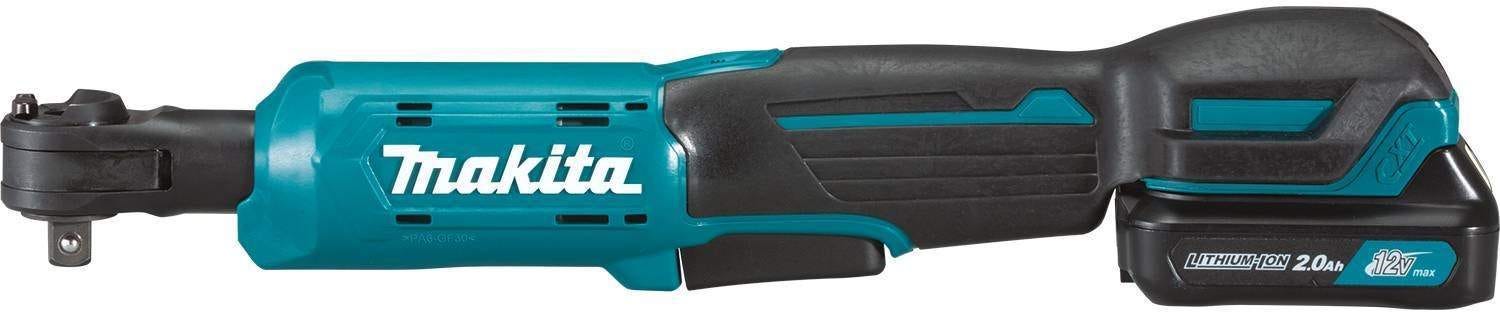 Makita RW01R1 12V max CXT Lithium-Ion Cordless 3/8" / 1/4" Sq. Drive Ratchet Kit (2.0Ah)