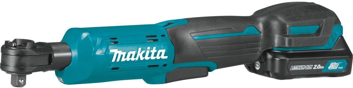 Makita RW01R1 12V max CXT Lithium-Ion Cordless 3/8" / 1/4" Sq. Drive Ratchet Kit (2.0Ah)