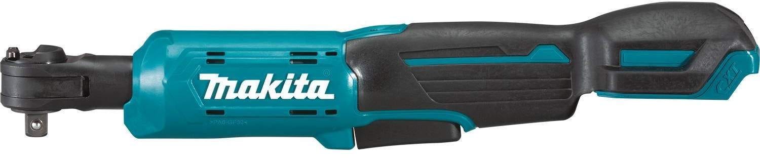 Makita RW01Z 12V max CXT Lithium-Ion Cordless 3/8" / 1/4" Sq. Drive Ratchet, Tool Only
