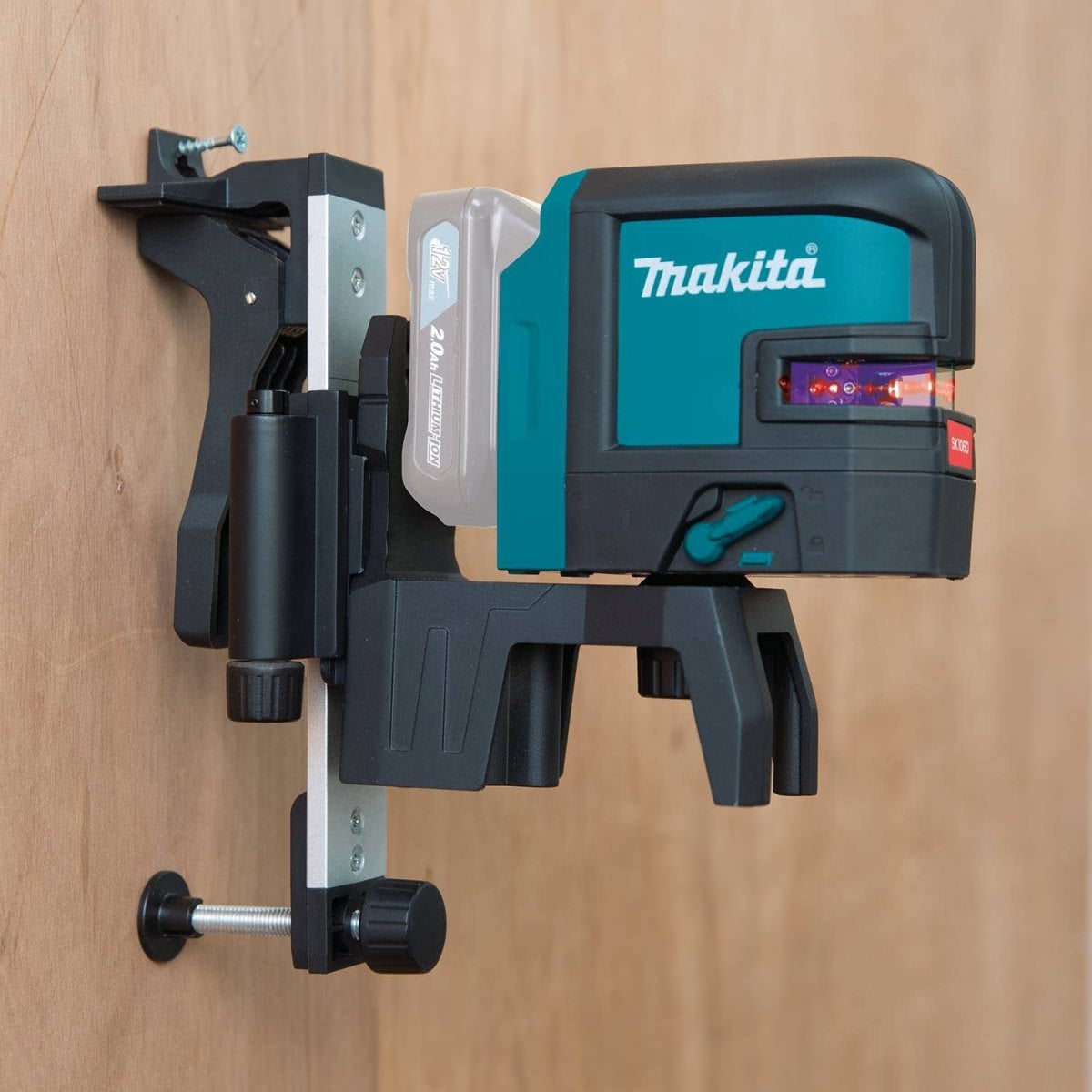 Makita SK106DZ 12V max CXT Lithium-Ion Cordless Self-Leveling Cross-Line/4-Point Red Beam Laser, Tool Only