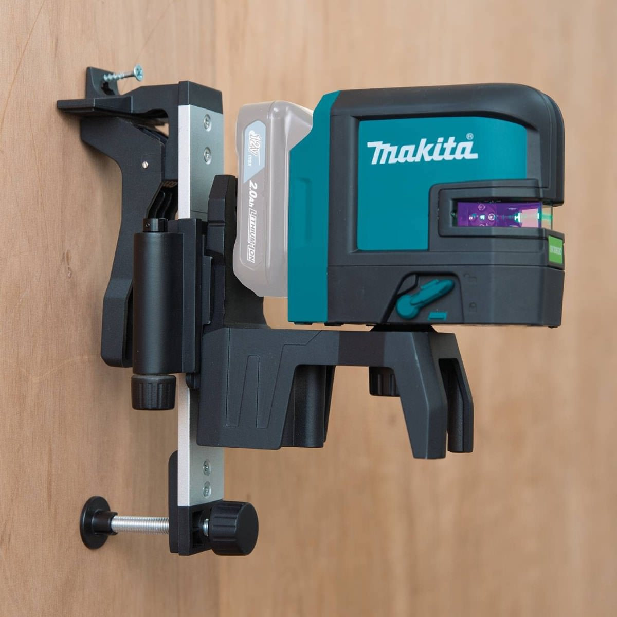 Makita SK106GDZ 12V max CXT Lithium-Ion Cordless Self-Leveling Cross-Line/4-Point Green Beam Laser, Tool Only