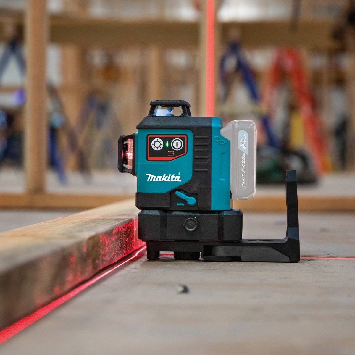 Makita SK700D 12V max CXT Lithium-Ion Cordless Self-Leveling 360; 3-Plane Red Laser, Tool Only