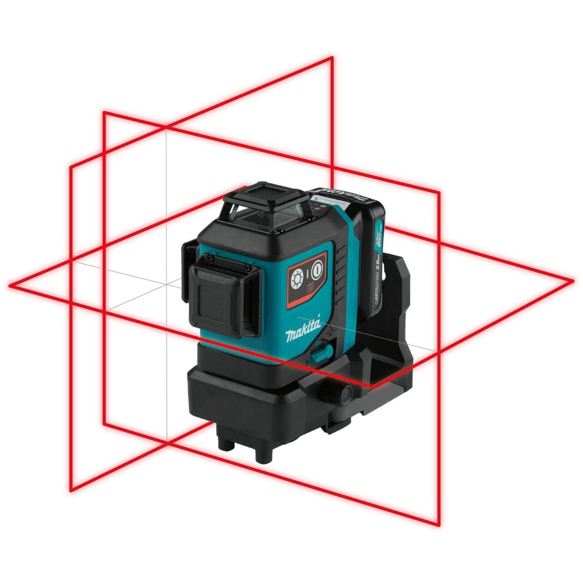Makita SK700DNAJ 12V max CXT Lithium-Ion Cordless Self-Leveling 360Â° 3-Plane Red Laser Kit (2.0Ah)