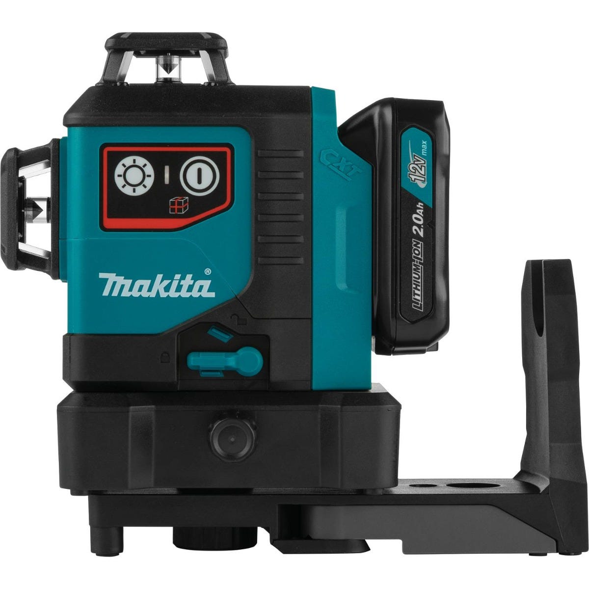 Makita SK700DNAJ 12V max CXT Lithium-Ion Cordless Self-Leveling 360Â° 3-Plane Red Laser Kit (2.0Ah)