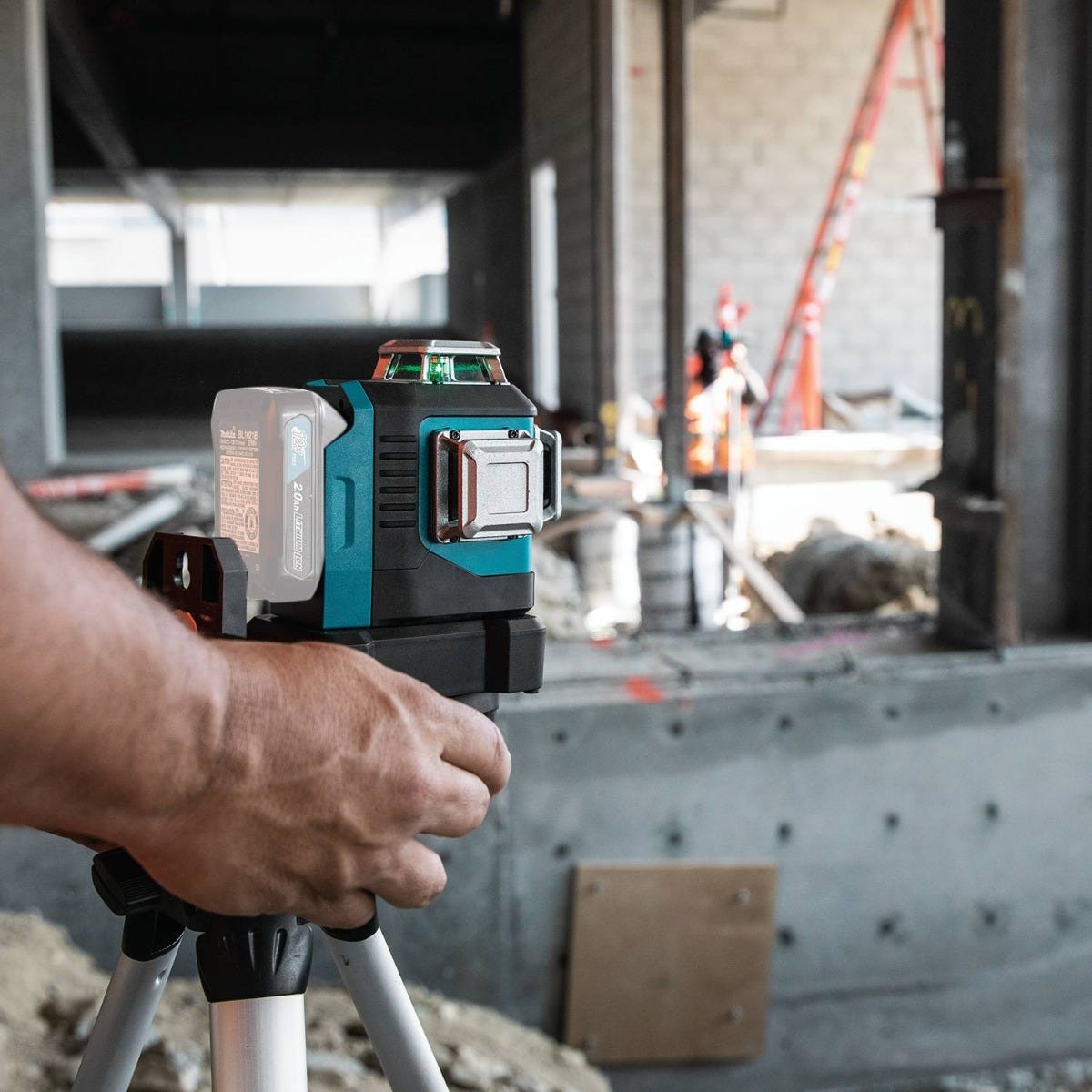 Makita SK700GD 12V max CXT Lithium-Ion Cordless Self-Leveling 360Â° 3-Plane Green Laser, Tool Only