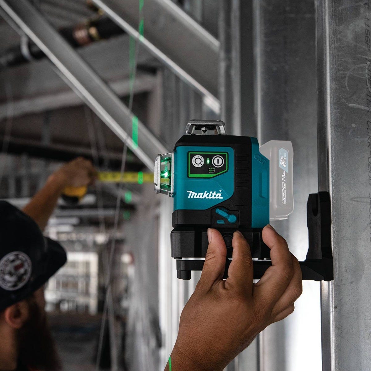 Makita SK700GD 12V max CXT Lithium-Ion Cordless Self-Leveling 360Â° 3-Plane Green Laser, Tool Only
