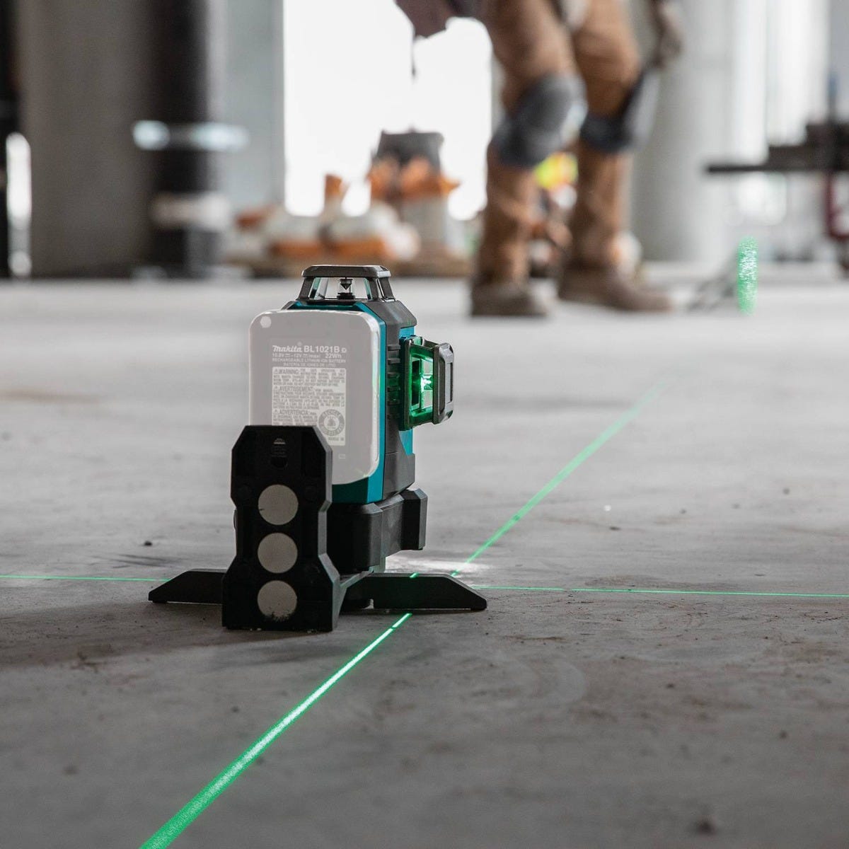 Makita SK700GD 12V max CXT Lithium-Ion Cordless Self-Leveling 360Â° 3-Plane Green Laser, Tool Only