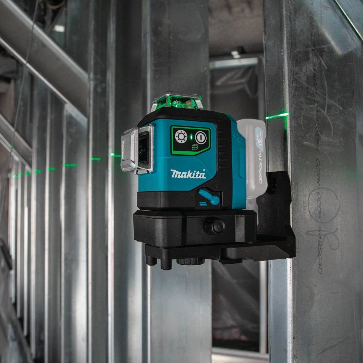 Makita SK700GD 12V max CXT Lithium-Ion Cordless Self-Leveling 360Â° 3-Plane Green Laser, Tool Only