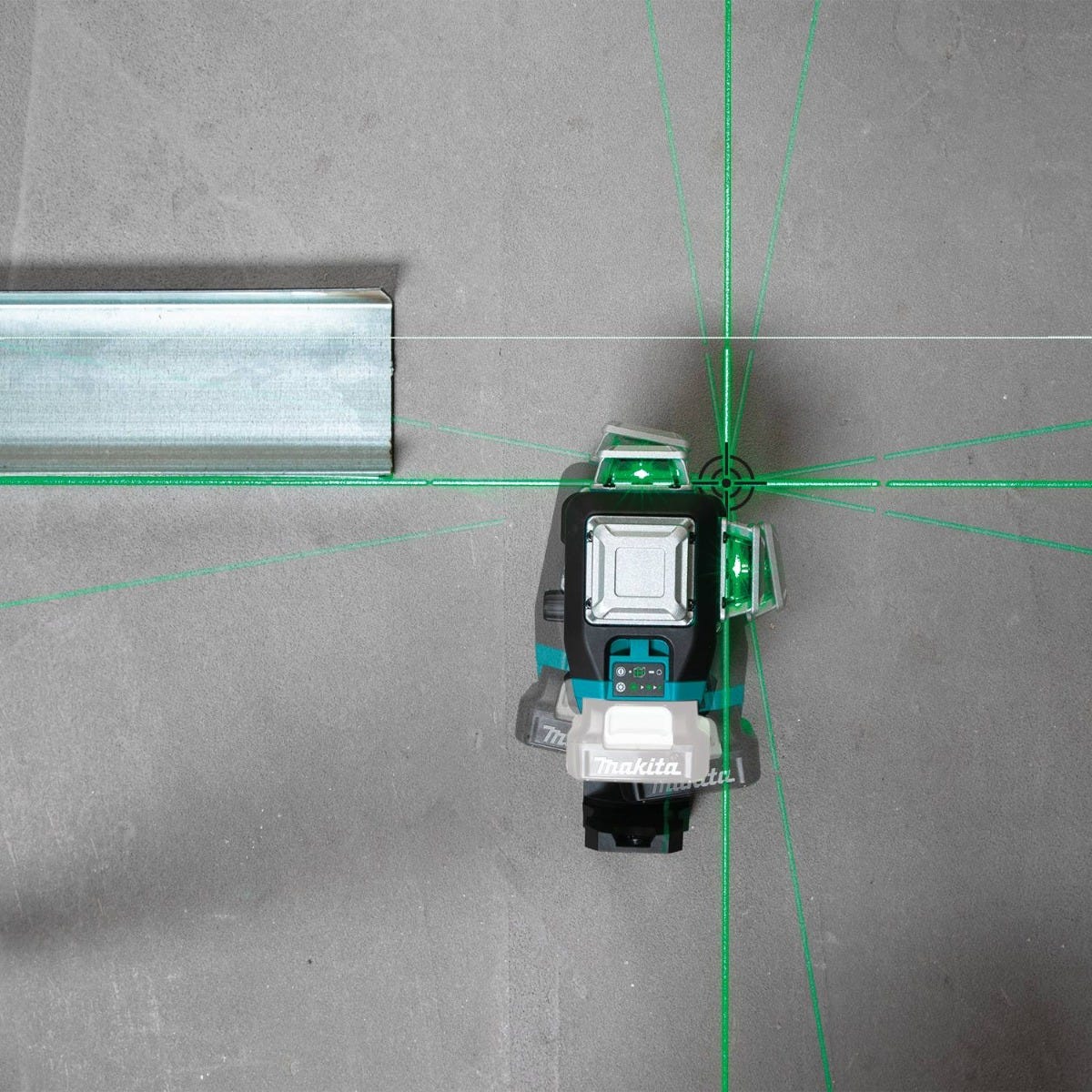 Makita SK700GD 12V max CXT Lithium-Ion Cordless Self-Leveling 360Â° 3-Plane Green Laser, Tool Only