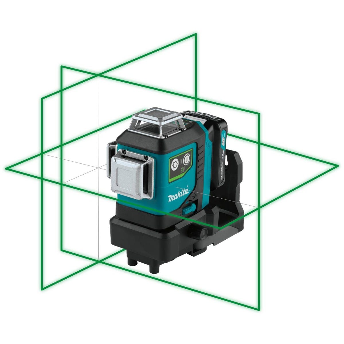 Makita SK700GDNAJ 12V max CXT Lithium-Ion Cordless Self-Leveling 360Â° 3-Plane Green Laser Kit (2.0Ah)
