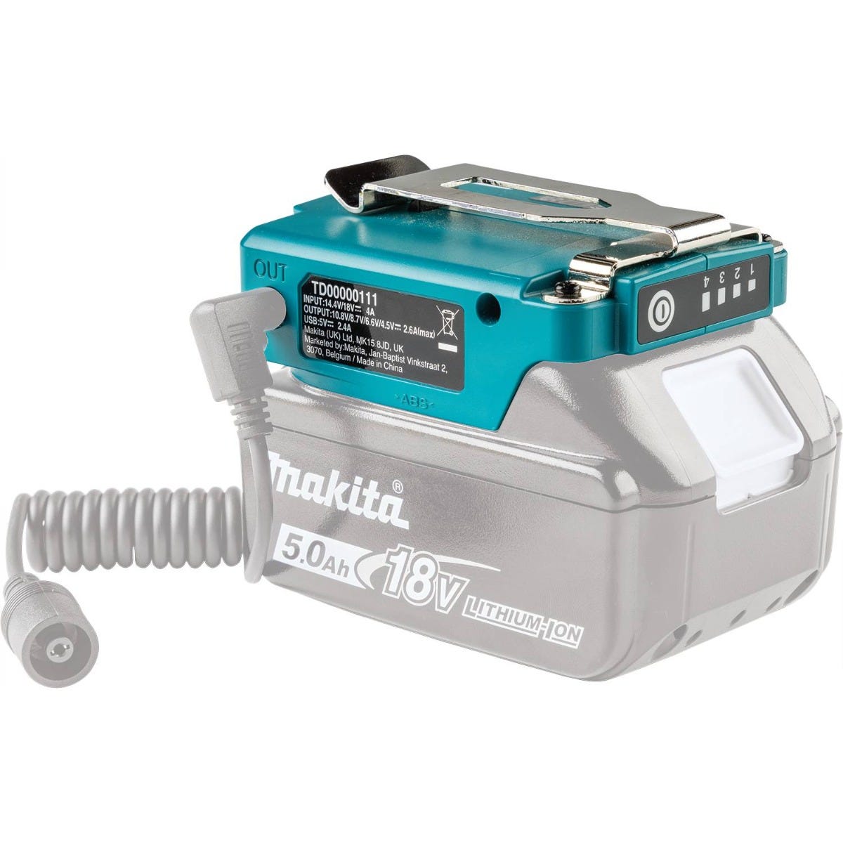 Makita TD00000111 18V LXT Power Source w/ USB port