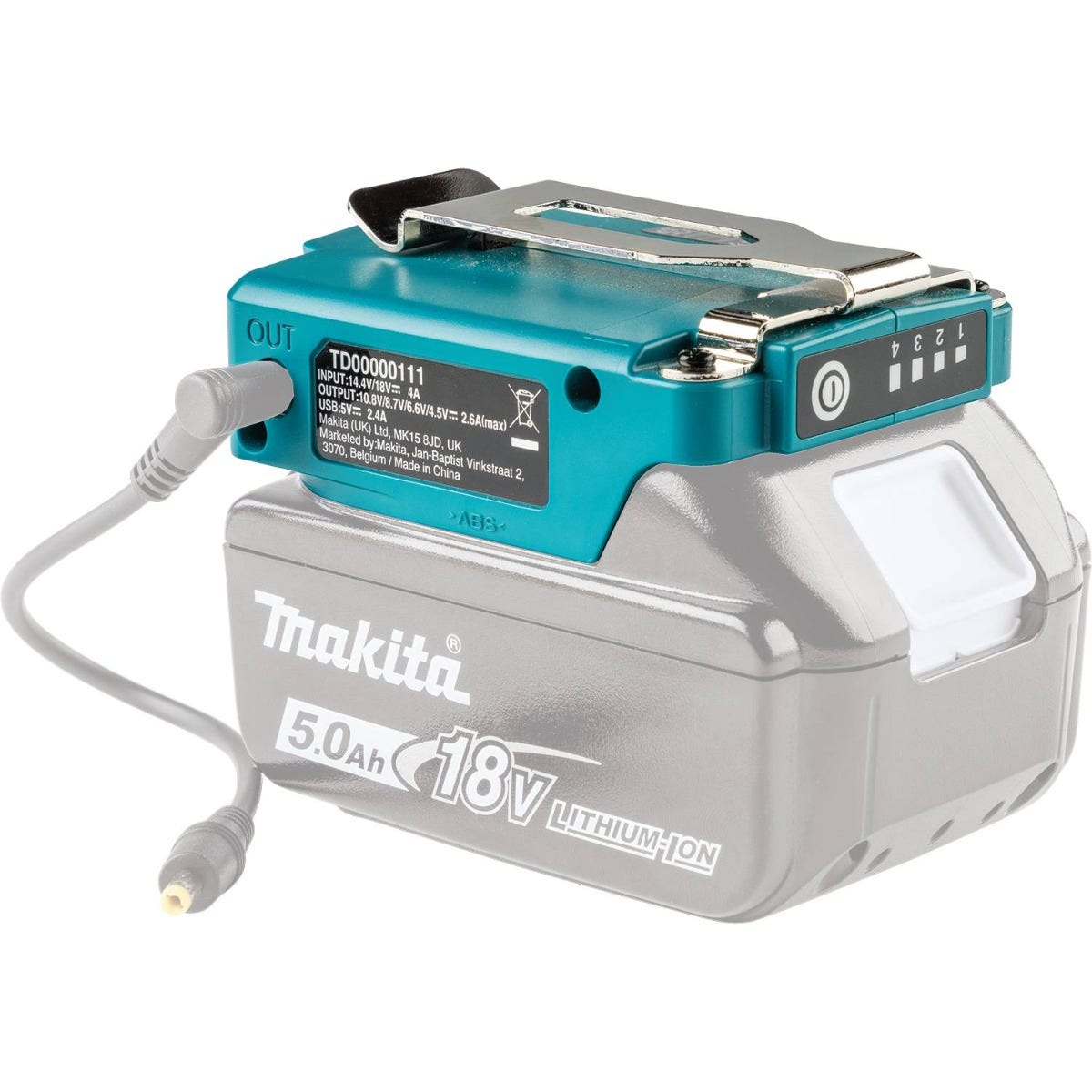 Makita TD00000111 18V LXT Power Source w/ USB port