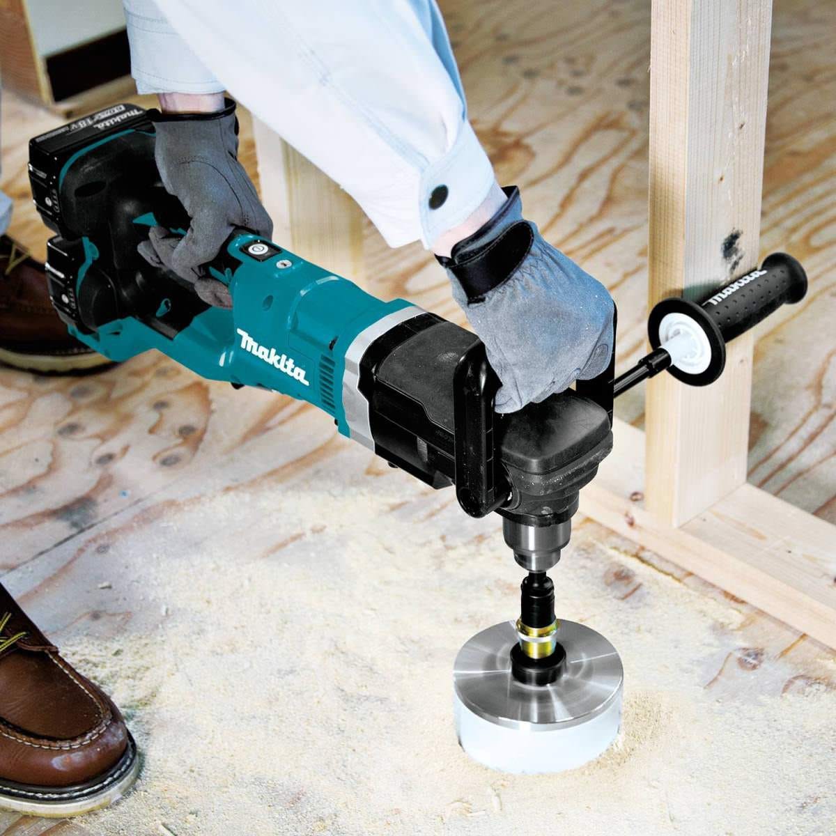 Makita XAD03PT 36V (18V X2) LXT Brushless 1/2" Right Angle Drill Kit (5.0Ah)