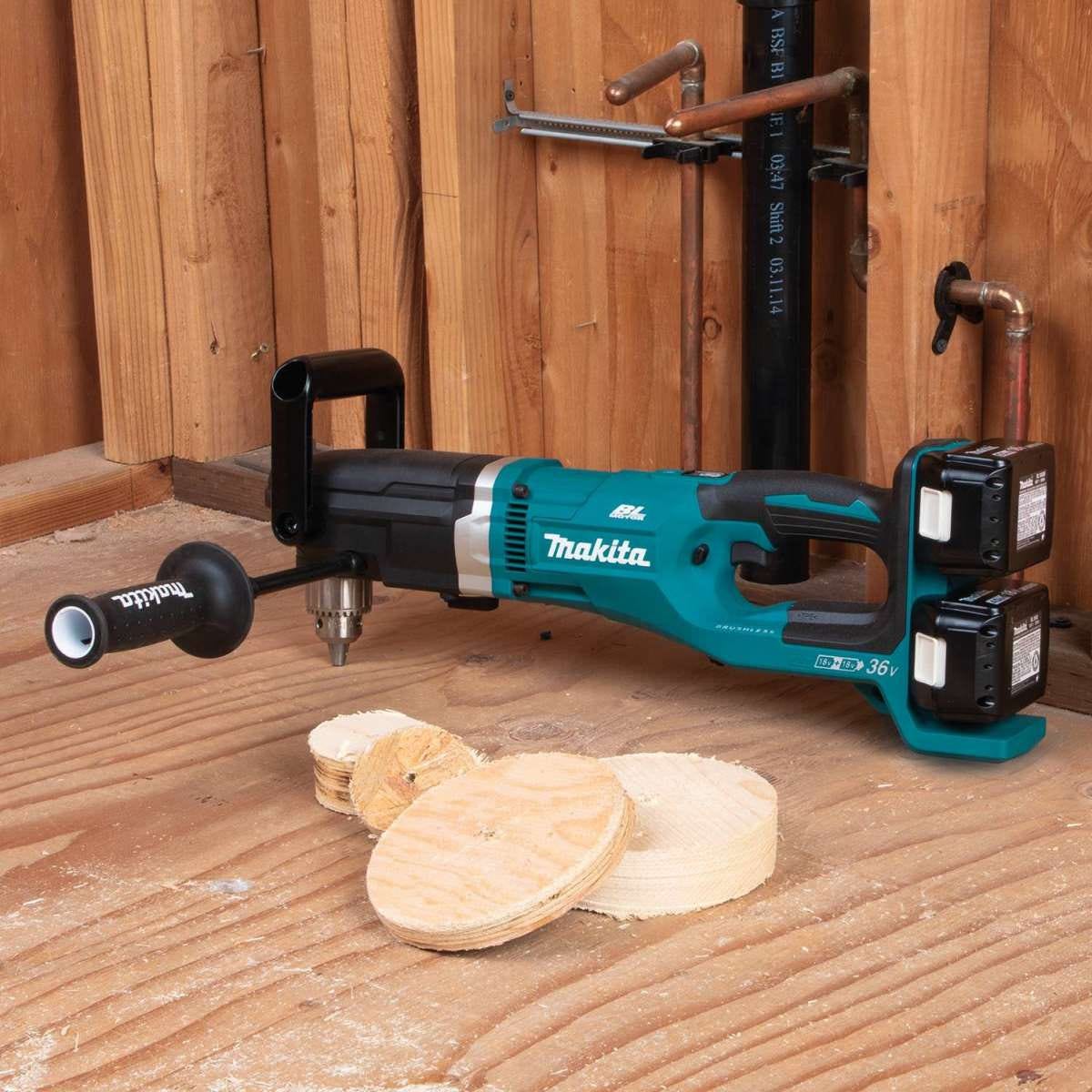 Makita XAD03PT 36V (18V X2) LXT Brushless 1/2" Right Angle Drill Kit (5.0Ah)