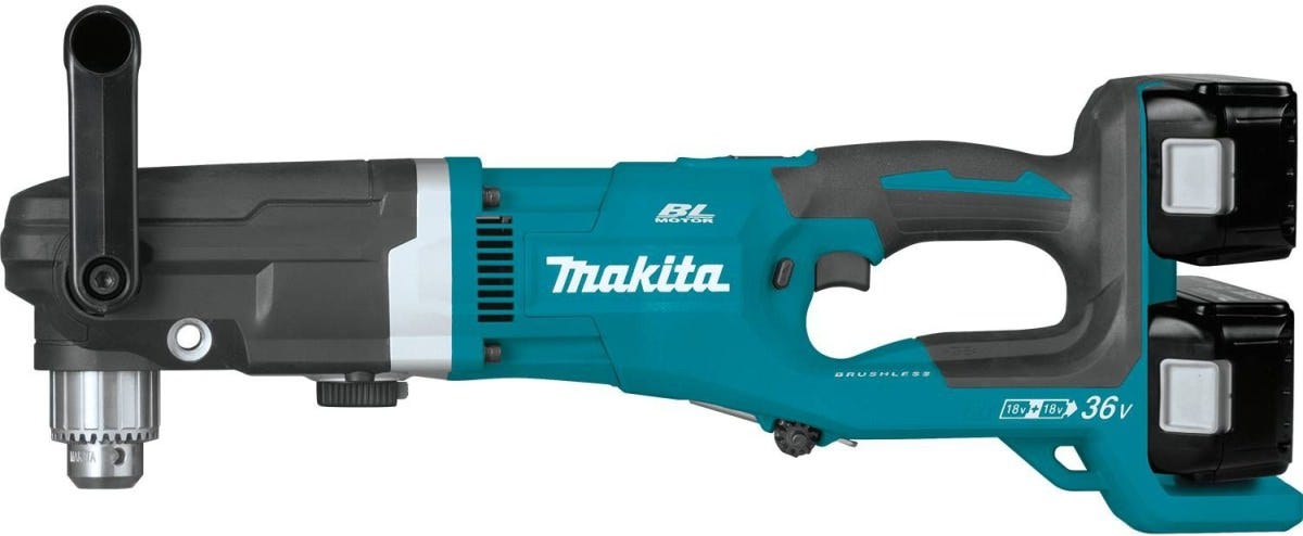 Makita XAD03PT 36V (18V X2) LXT Brushless 1/2" Right Angle Drill Kit (5.0Ah)