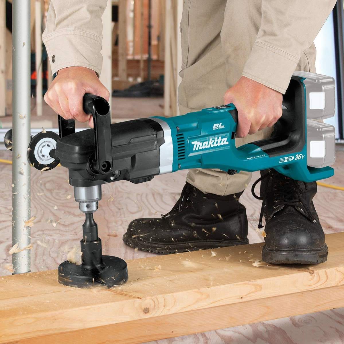 Makita XAD03Z 36V (18V X2) LXT Brushless 1/2" Right Angle Drill, Tool Only