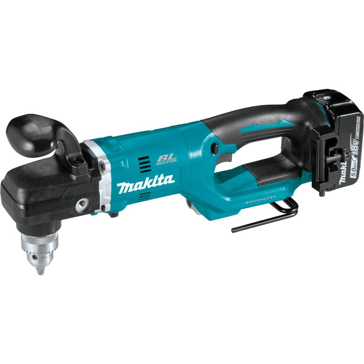 Makita XAD05T 18V LXT Lithium-Ion Brushless Cordless 1/2" Right Angle Drill Kit (5.0Ah)
