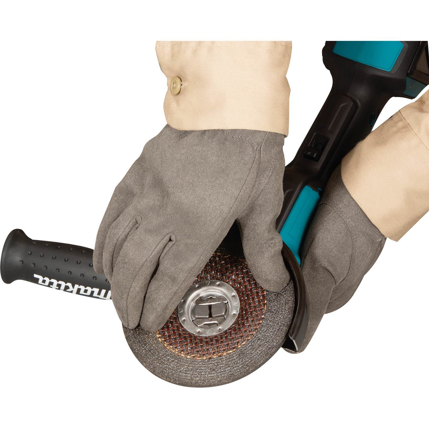 Makita XAG26Z 18V LXT Lithium-Ion Brushless Cordless 4-1/2" / 5" Paddle Switch X-LOCK Angle Grinder, with AFT, Tool Only