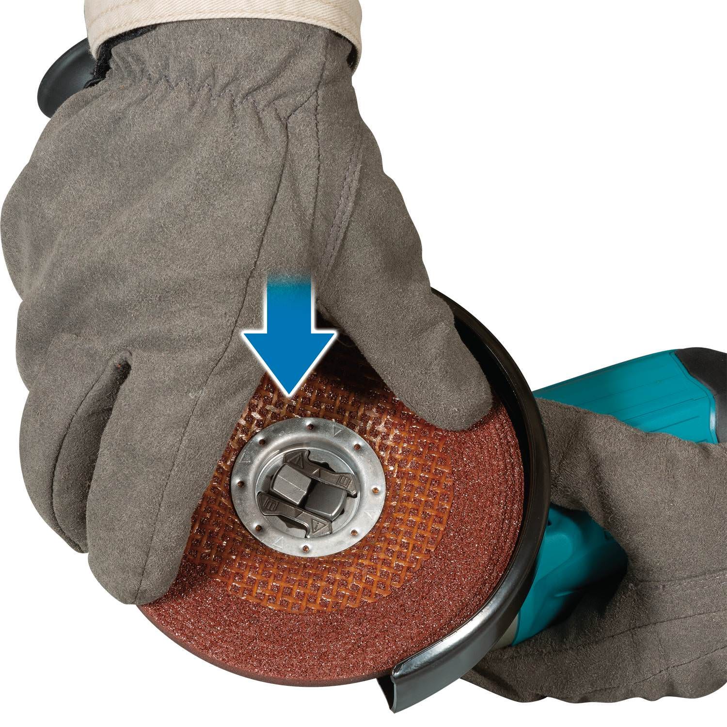 Makita XAG26Z 18V LXT Lithium-Ion Brushless Cordless 4-1/2" / 5" Paddle Switch X-LOCK Angle Grinder, with AFT, Tool Only