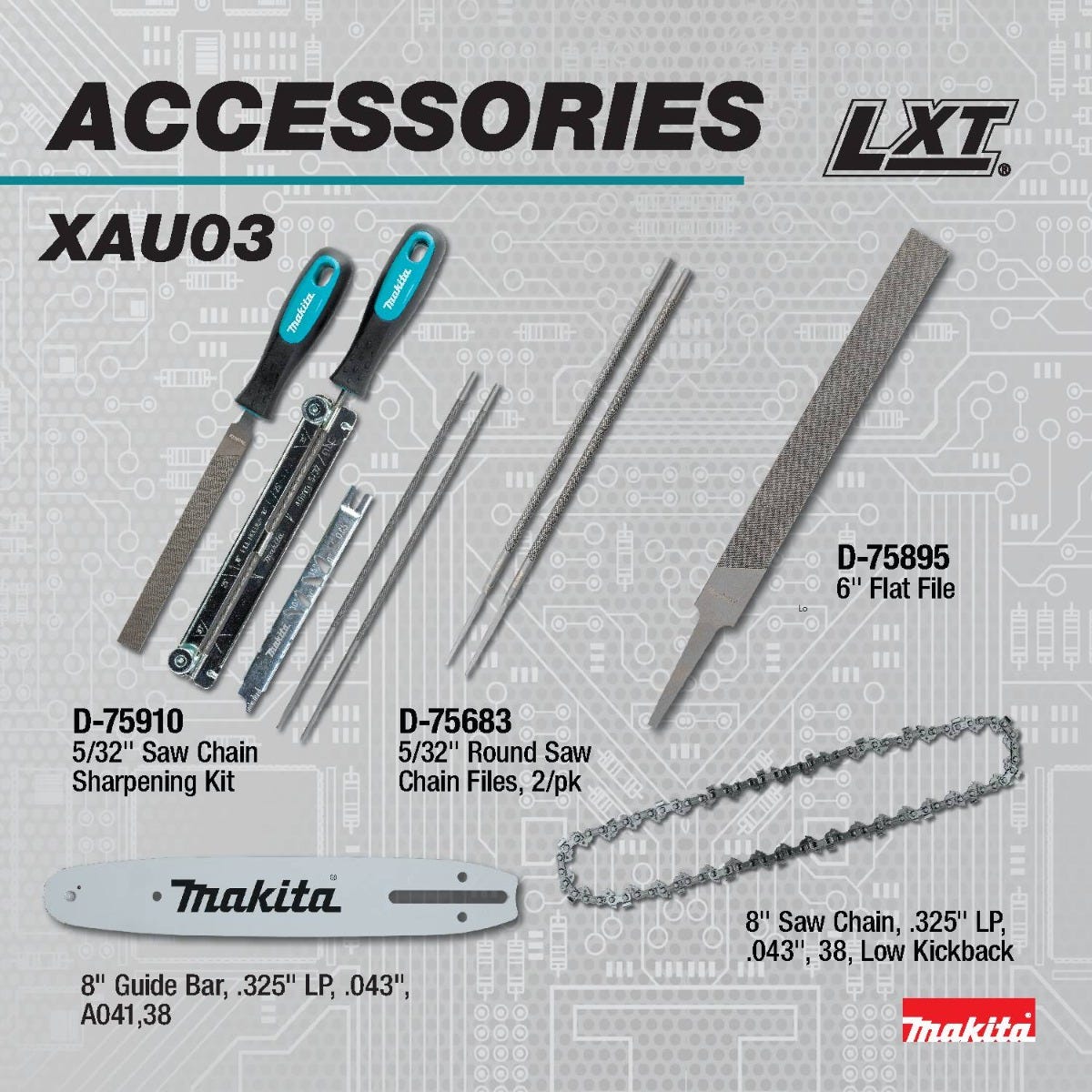 Makita XAU03Z 18V LXT Lithium-Ion Brushless Cordless 8" Extendable Articulating Pole Saw, Tool Only
