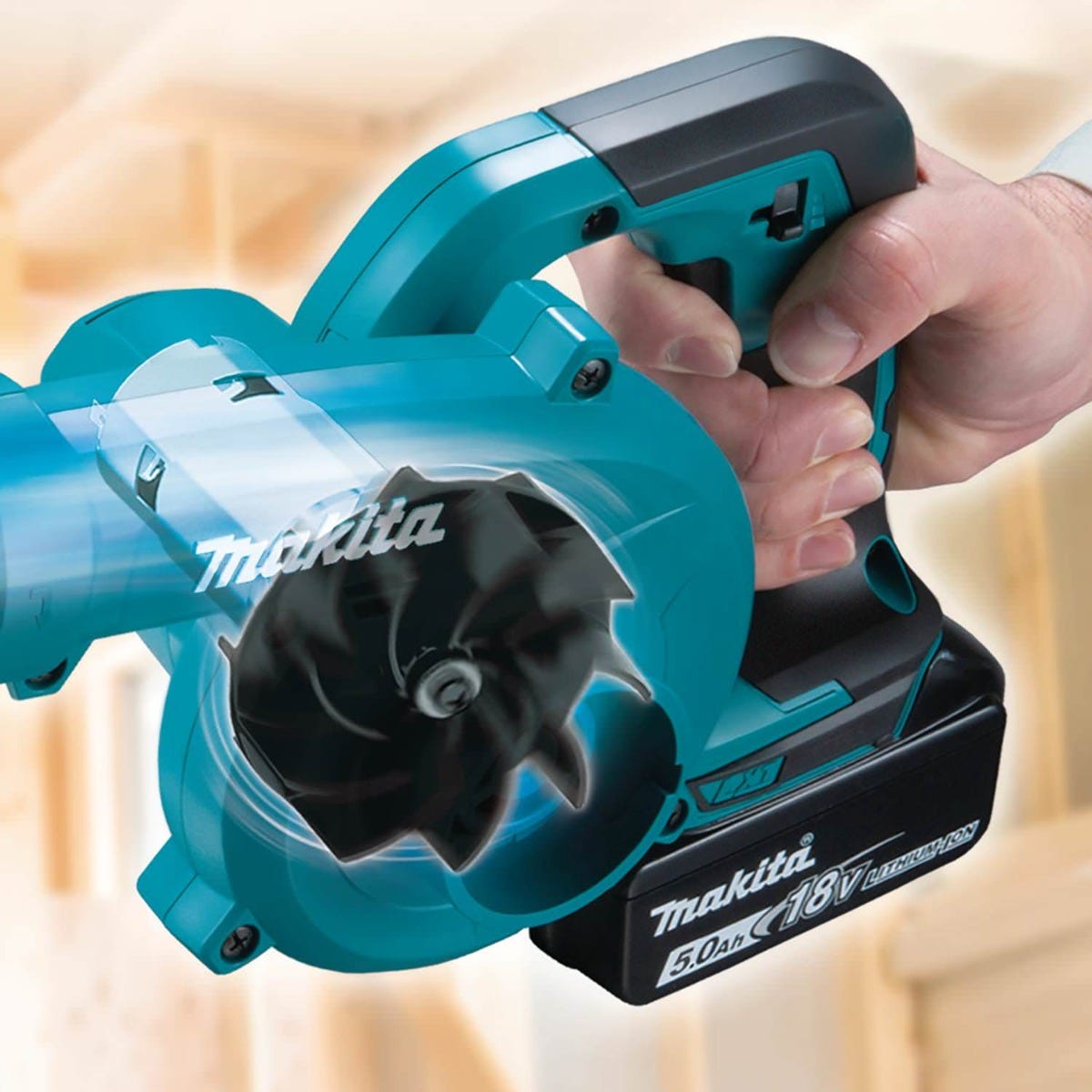 Makita XBU06Z 18V LXT Lithium-Ion Cordless Floor Blower, Tool Only