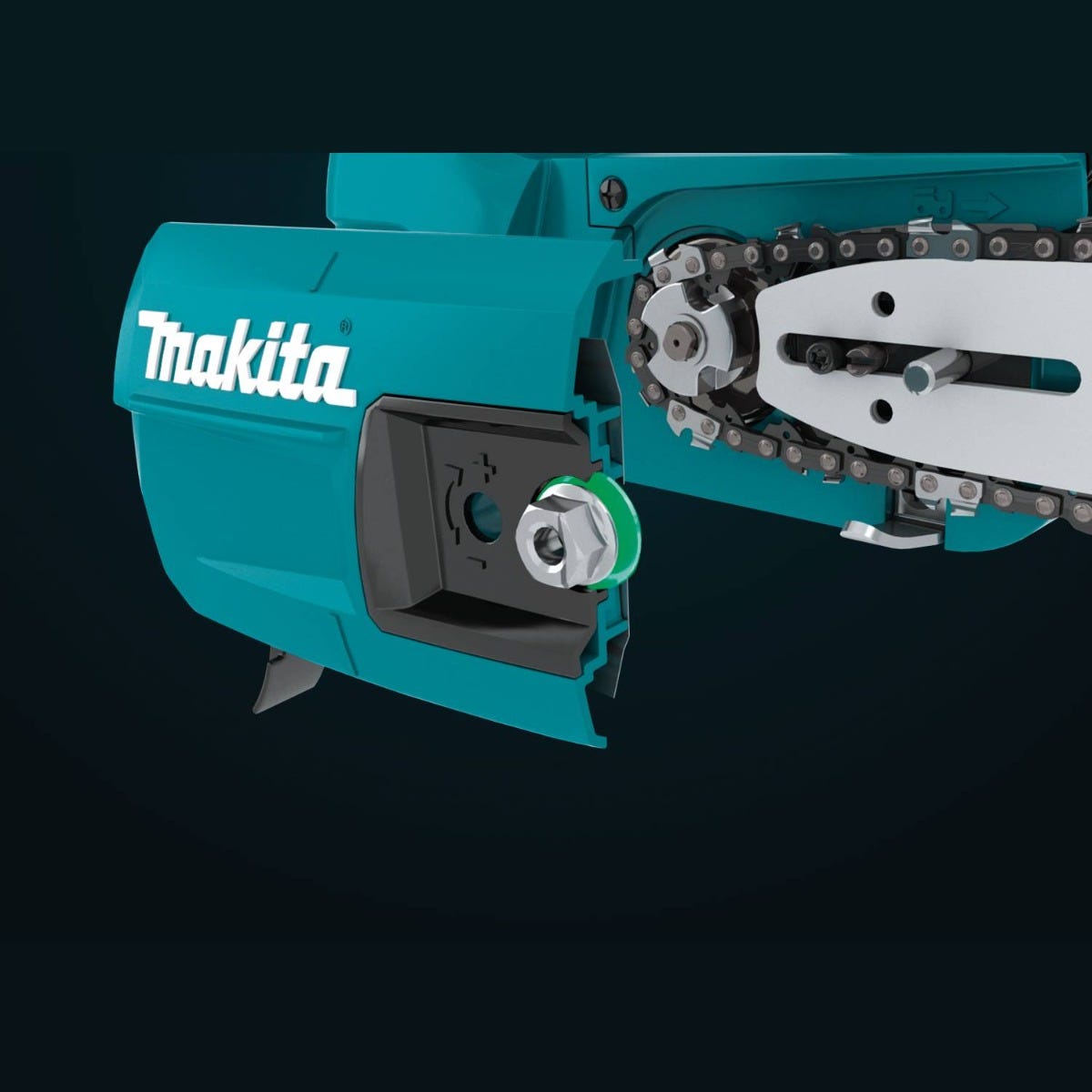 Makita XCU06SM1 18V LXT Lithium-Ion Brushless Cordless 10" Top Handle Chain Saw Kit (4.0Ah)