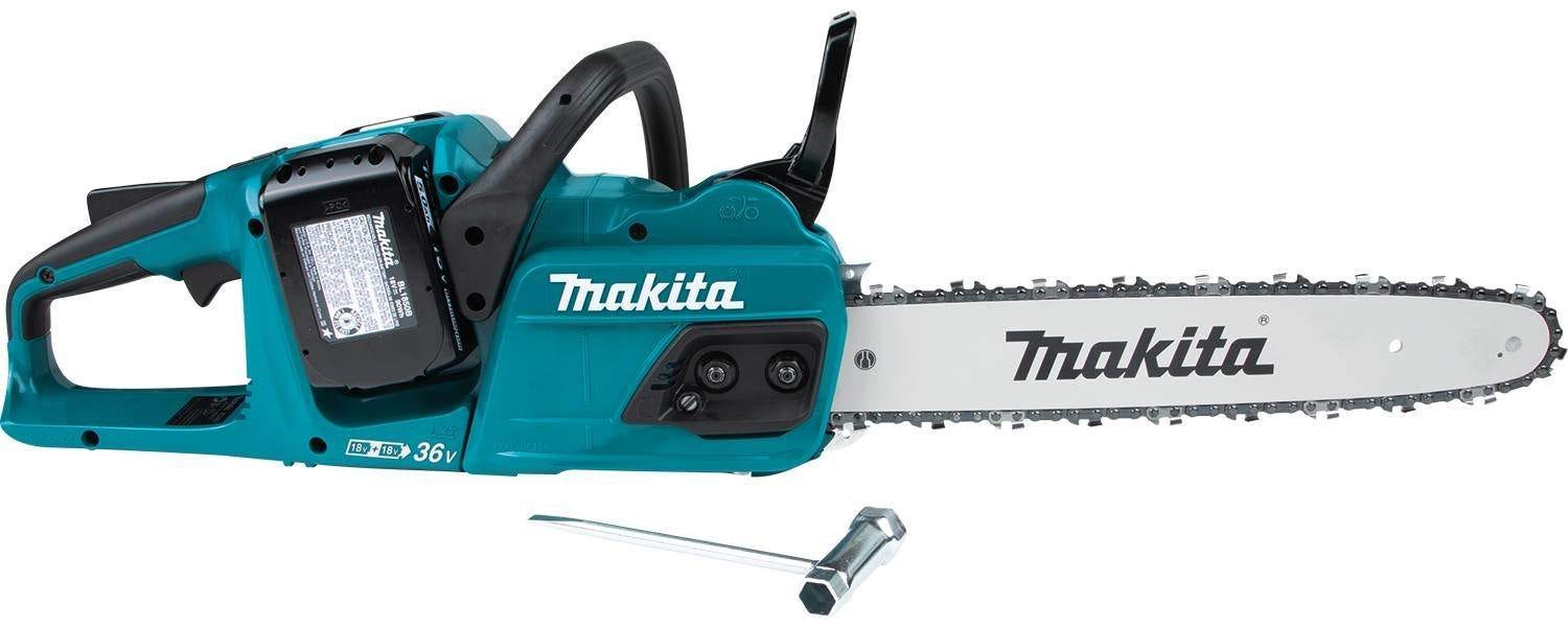 Makita XCU07PT 36V (18V X2) LXT Brushless 14" Chain Saw Kit (5.0Ah)