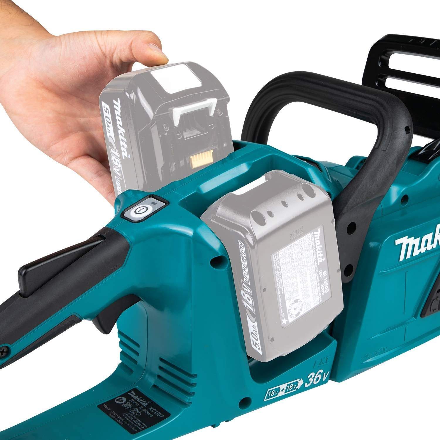 Makita XCU07Z 36V (18V X2) LXT Brushless 14" Chain Saw, Tool Only