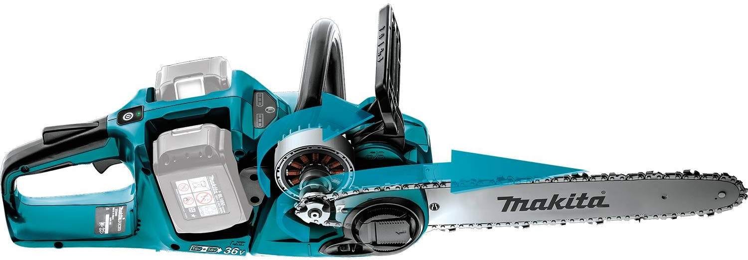 Makita XCU07Z 36V (18V X2) LXT Brushless 14" Chain Saw, Tool Only