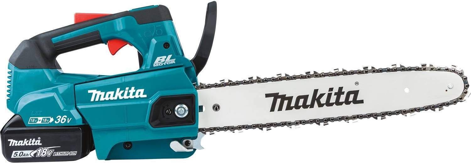 Makita XCU08PT 36V (18V X2) LXT Brushless 14" Top Handle Chain Saw Kit (5.0Ah)